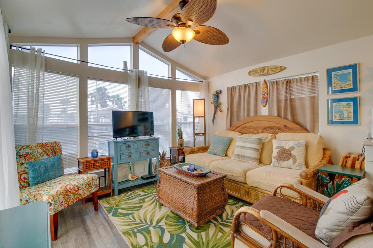Cozy Waterfront Port Isabel Cottage With Deck! Экстерьер фото