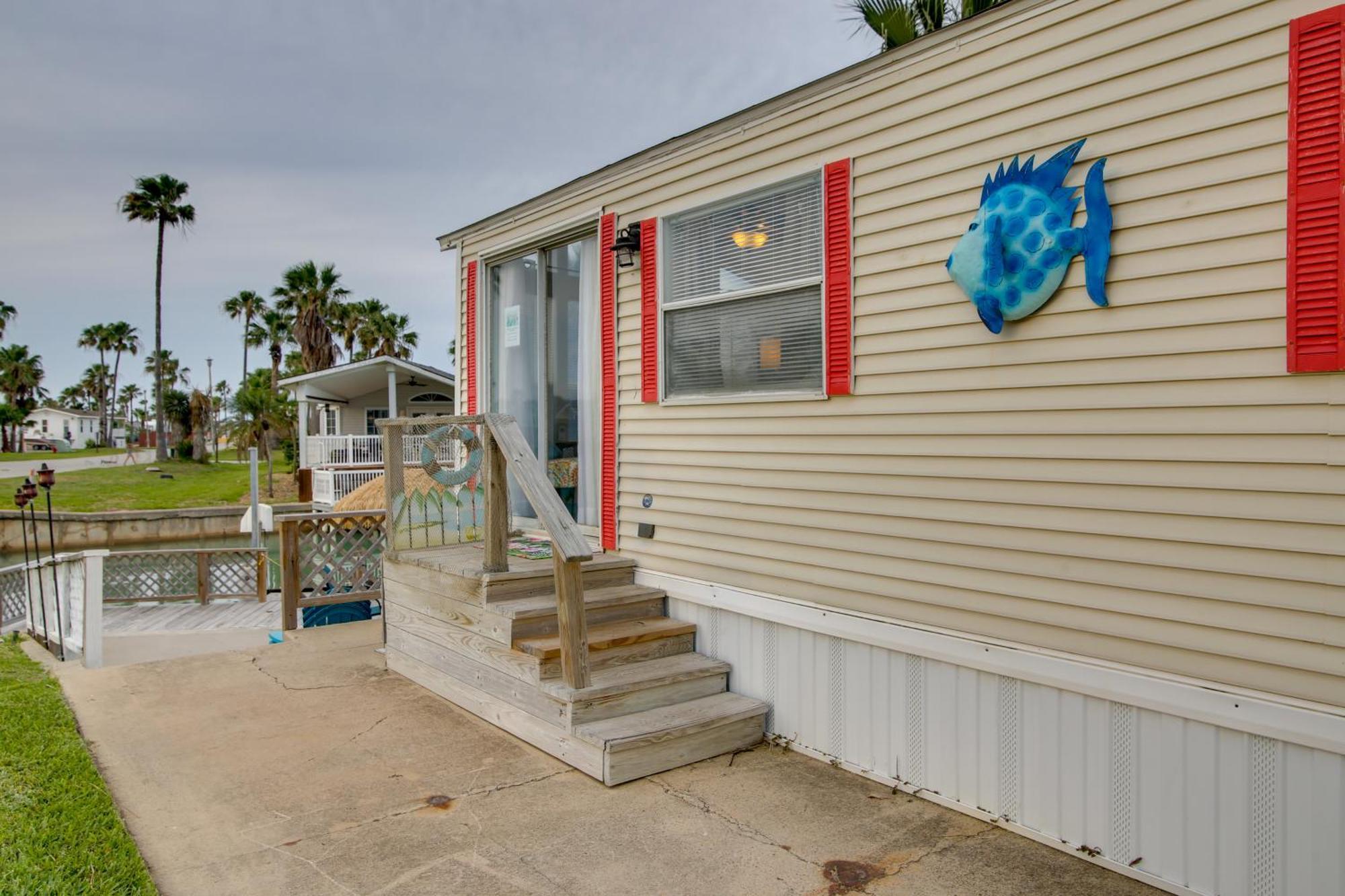 Cozy Waterfront Port Isabel Cottage With Deck! Экстерьер фото
